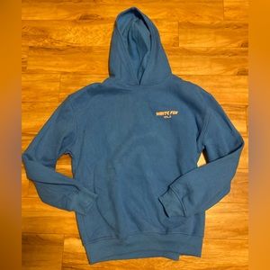 Women’s Blue White Fox Volume 3 Hoodie